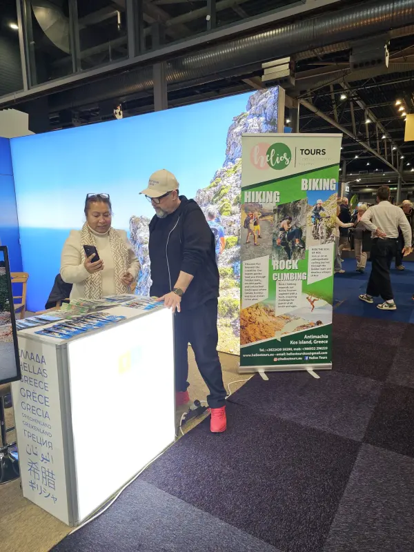Helios Tours at Fiets & Wandelbeurs Utrecht - 4