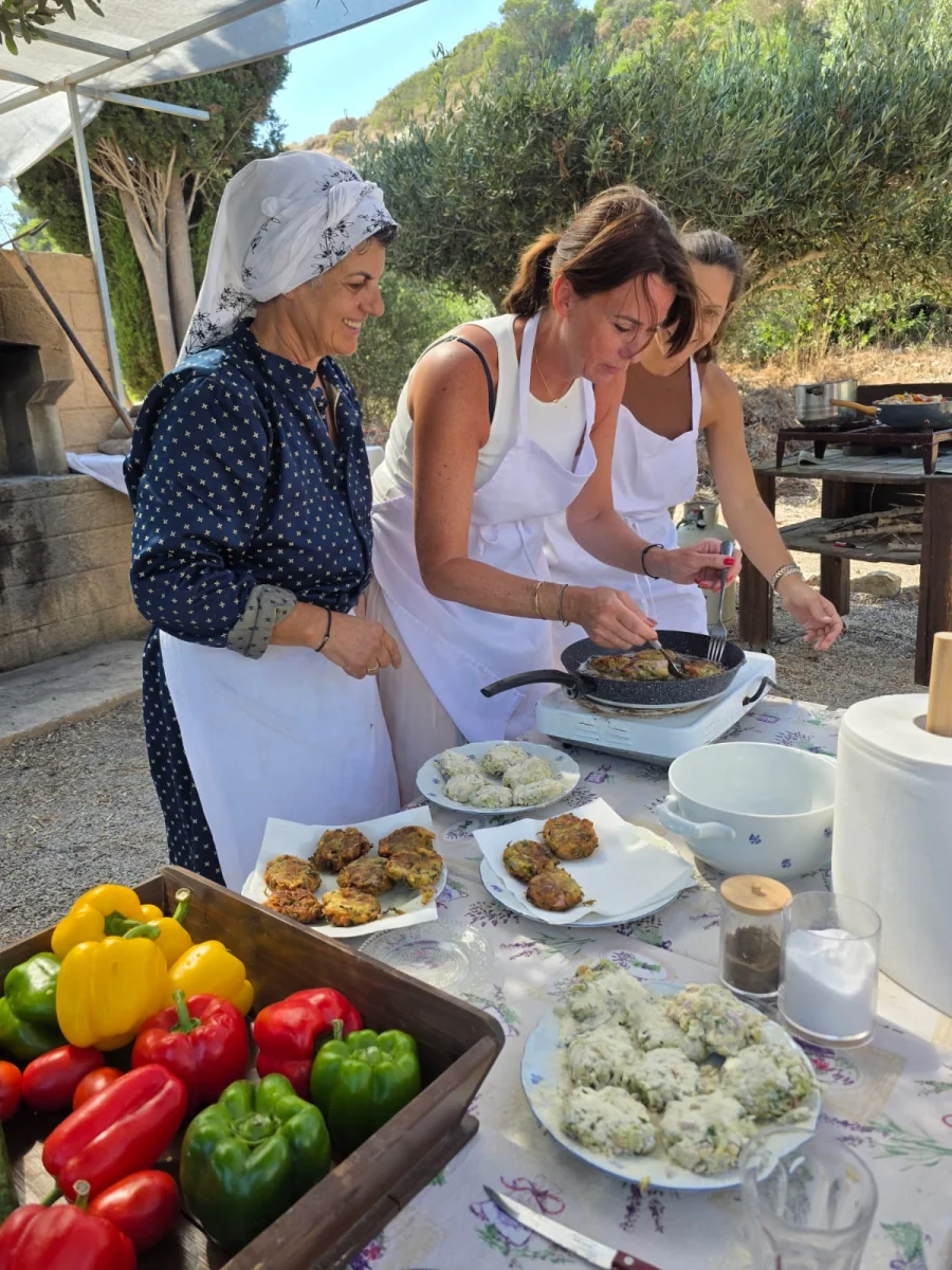 Outdoor Greek Cooking Activity