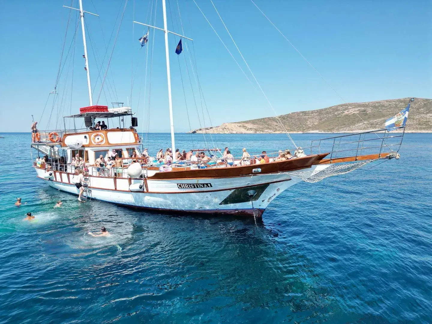 Gallery image for 3 Island Cruise with an Authentic Greek-style kaiki